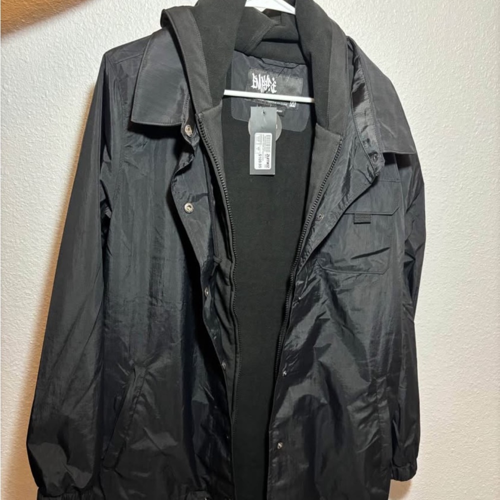 Zumiez Black Windbreaker Jacket